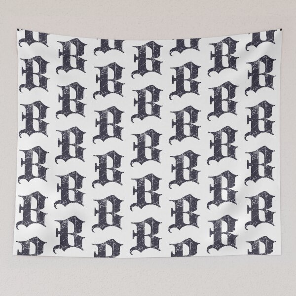 Item preview, Dark Grunge Monogram Letter "B" Blackletter designed and sold by SunnyStreet.