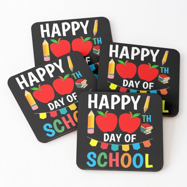 Item preview, Happy 100th Day Of School 2022 Great Gift Idea For Teachers And Students Funny School designed and sold by naworas.