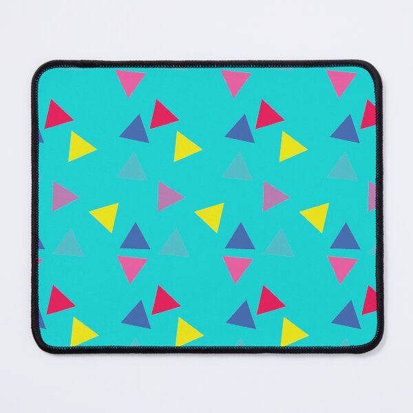 Item preview, vivid triangle 1980s vibe designed and sold by DOTSCdesign.