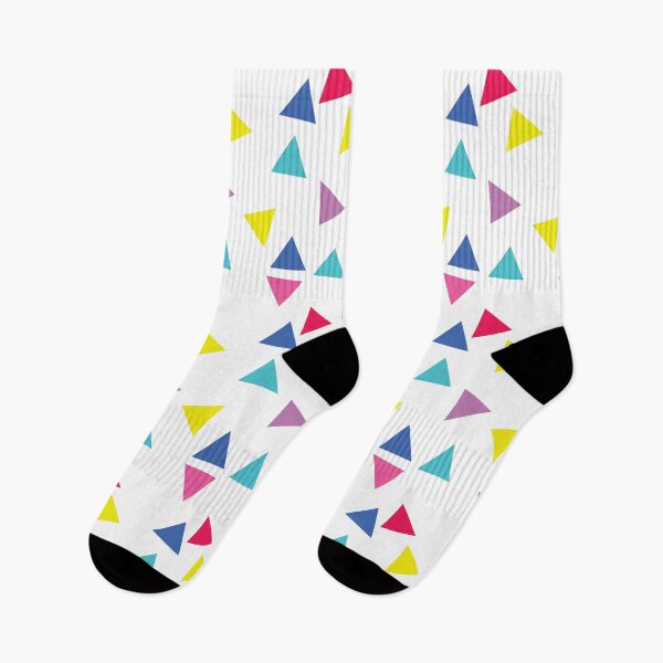 Item preview, vivid triangle 1980s vibe designed and sold by DOTSCdesign.