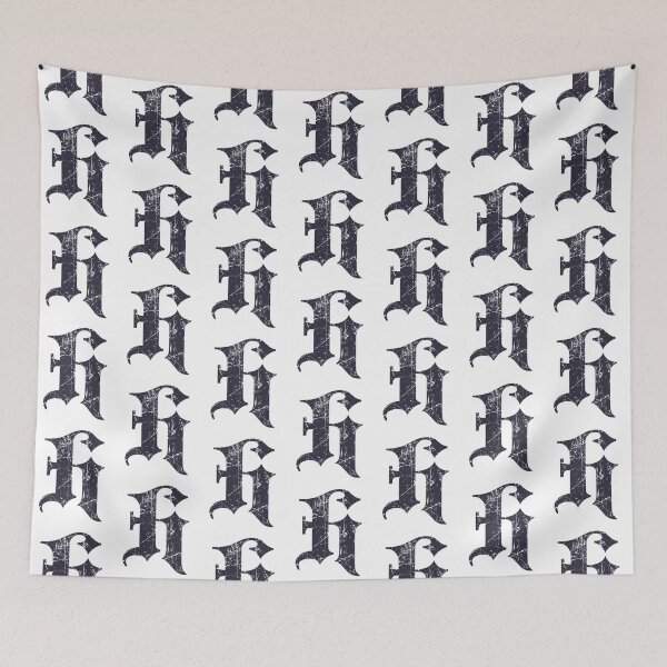 Item preview, Dark Grunge Monogram Letter "H" Blackletter designed and sold by SunnyStreet.