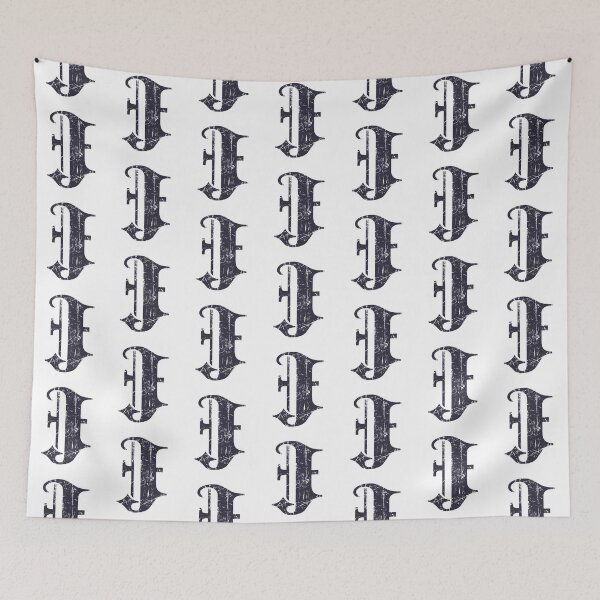 Item preview, Dark Grunge Monogram Letter "J" Blackletter designed and sold by SunnyStreet.