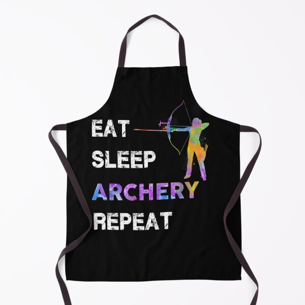 Item preview, Archery Eat Sleep Repeat Watercolor designed and sold by MobertsonArt.