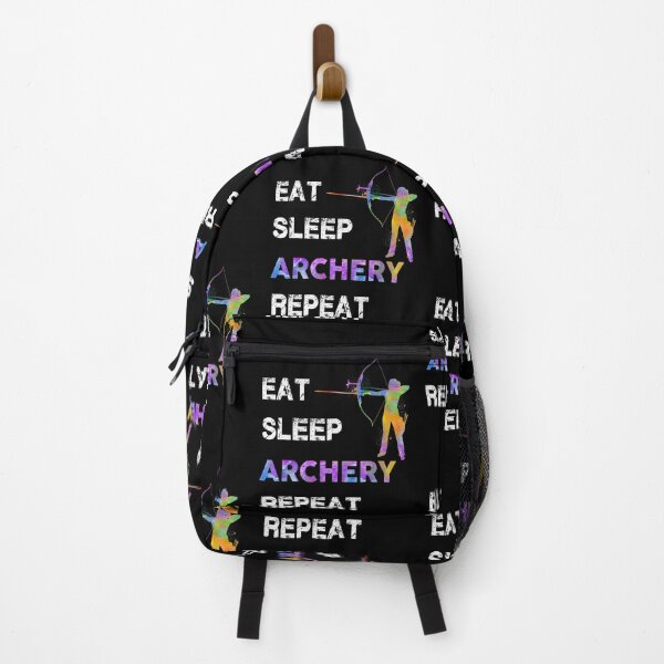 Item preview, Archery Eat Sleep Repeat Watercolor designed and sold by MobertsonArt.