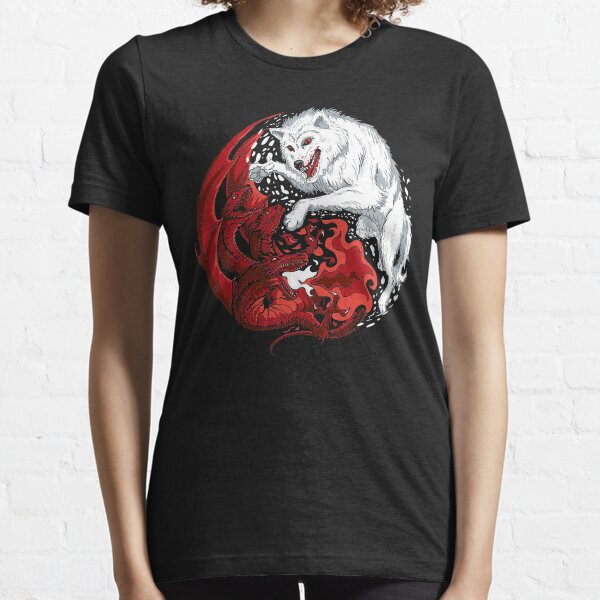 Dragon et loup T-shirt essentiel