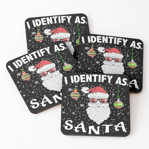 Item preview, I identify as santa funny christmas pajamas for dad xmas designed and sold by Andrea146.
