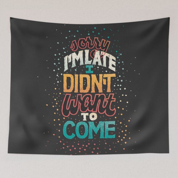Item preview, I Didn't Want to Come designed and sold by polliadesign.