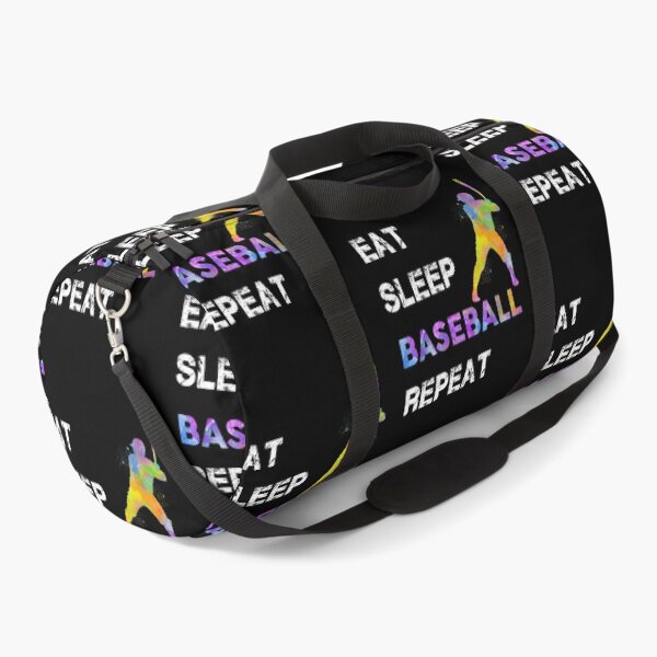 Item preview, Baseball Eat Sleep Repeat Watercolor designed and sold by MobertsonArt.