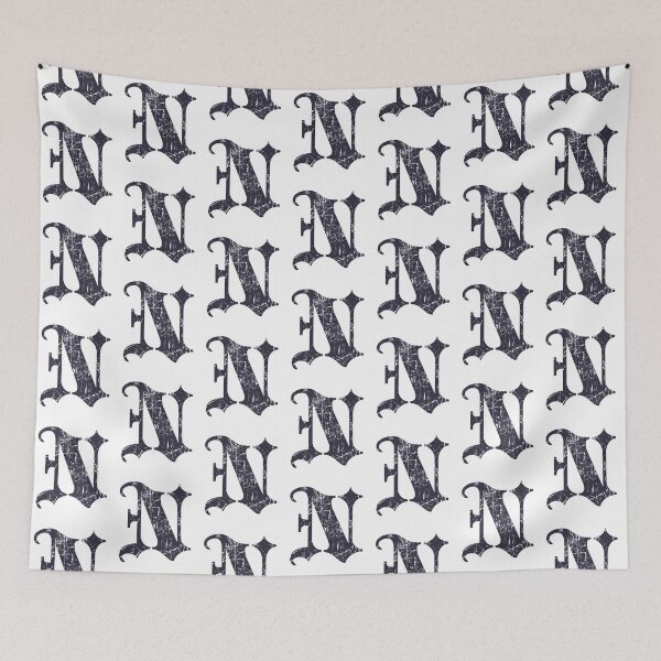 Item preview, Dark Grunge Monogram Letter "N" Blackletter designed and sold by SunnyStreet.