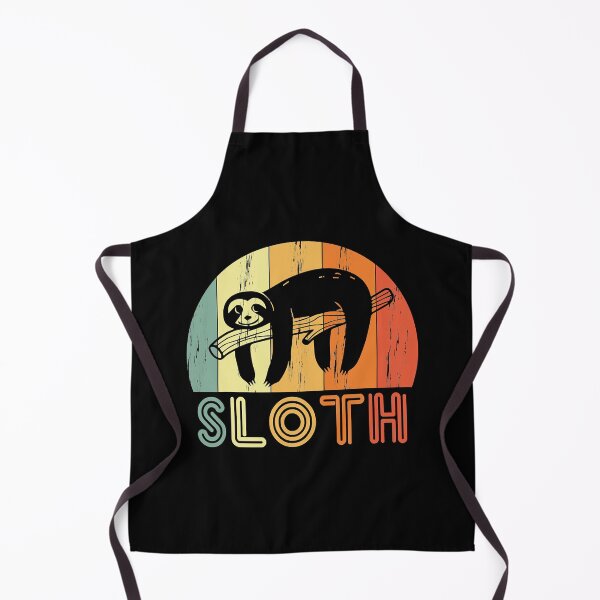 Item preview, Funny Lazy Animal Sloth Mode Retro Sunset Chill Sloth designed and sold by JenniferLecher.