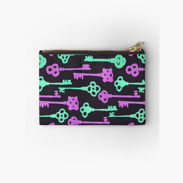 Item preview, Colored Key Silhouettes - Seagreen and Purple designed and sold by PaintInTheNight.