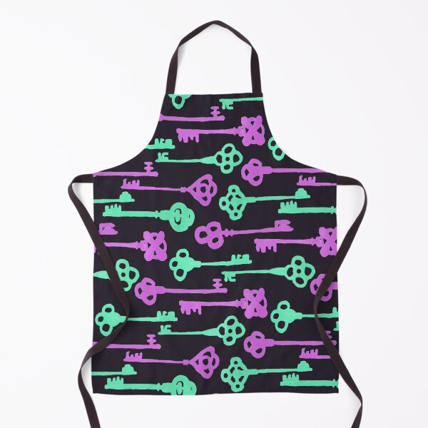 Item preview, Colored Key Silhouettes - Seagreen and Purple designed and sold by PaintInTheNight.