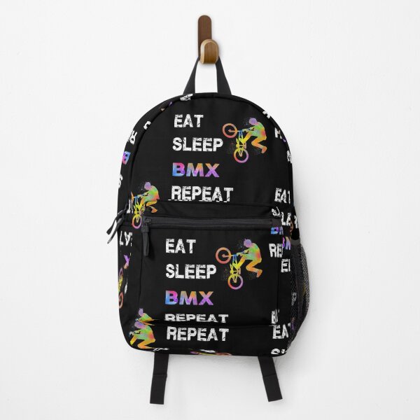 Item preview, BMX Eat Sleep Repeat Watercolor designed and sold by MobertsonArt.