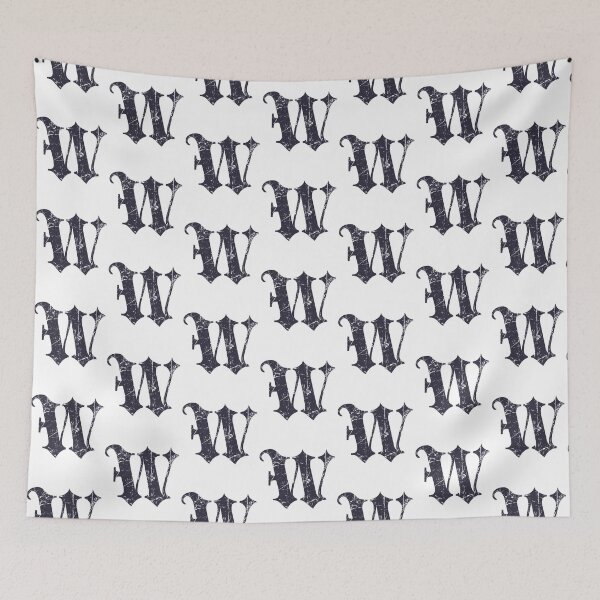 Item preview, Dark Grunge Monogram Letter "W" Blackletter designed and sold by SunnyStreet.