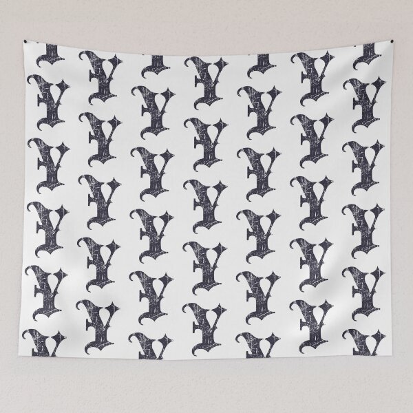 Item preview, Dark Grunge Monogram Letter "Y" Blackletter designed and sold by SunnyStreet.
