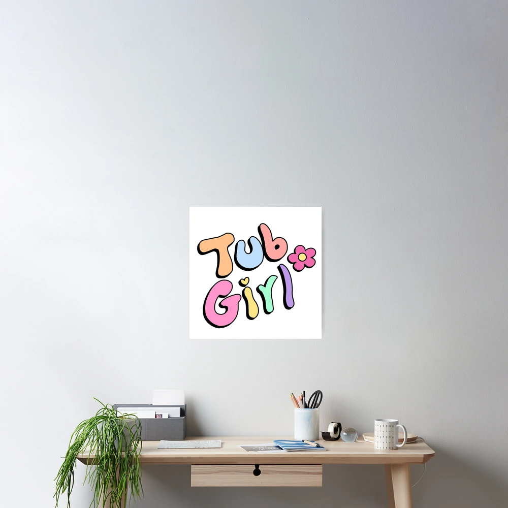 Póster con la obra «Tub Girl» de deathray483 | Redbubble