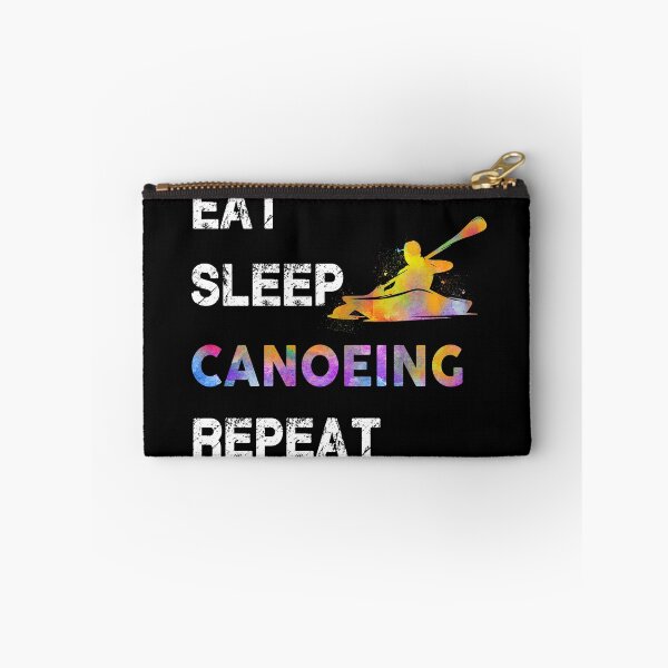 Item preview, Canoeing Eat Sleep Repeat Watercolor designed and sold by MobertsonArt.