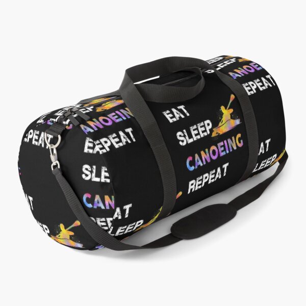 Item preview, Canoeing Eat Sleep Repeat Watercolor designed and sold by MobertsonArt.