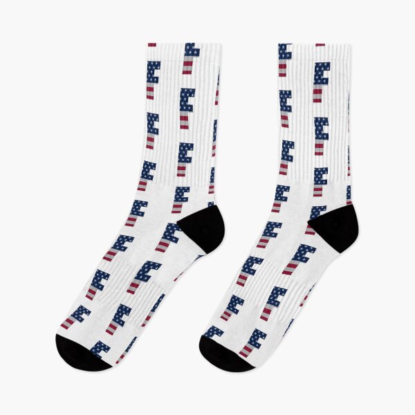 Item preview, US Flag Monogram Letter "F" 4th July Stars Stripes designed and sold by SunnyStreet.