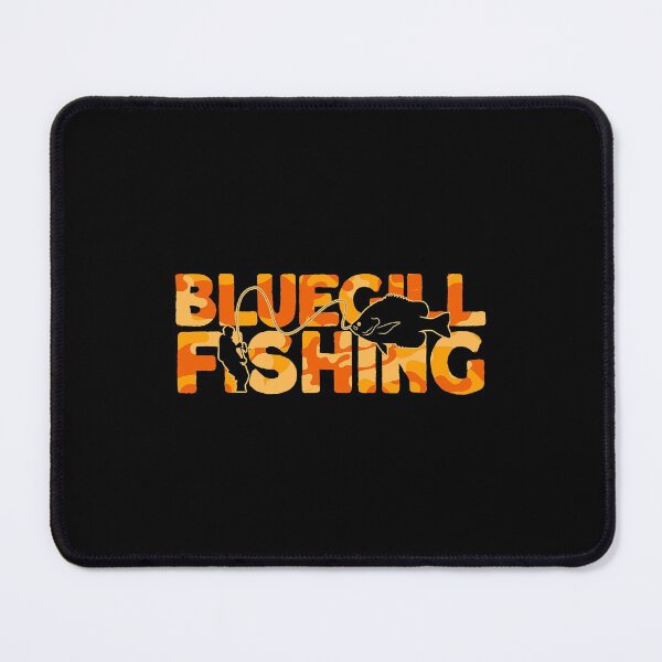 Item preview, Bluegill Fisherman Orange Camouflage Bluegill Fishing designed and sold by MindiLevijoki.