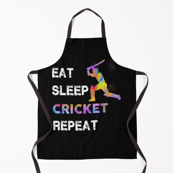 Item preview, Cricket Eat Sleep Repeat Watercolor designed and sold by MobertsonArt.