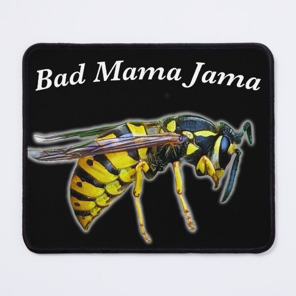 Item preview, German Yellowjacket - Bad Mama Jama (dark) designed and sold by BugNews.