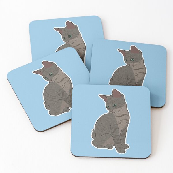 Item preview, Pin-Up Cat - Gray Tabby Kitten designed and sold by katkarynd.