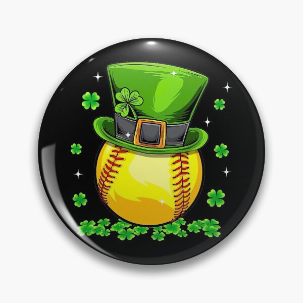 Item preview, Funny Softball Ball Leprechaun Hat St Patricks Day Irish designed and sold by JenniferLecher.