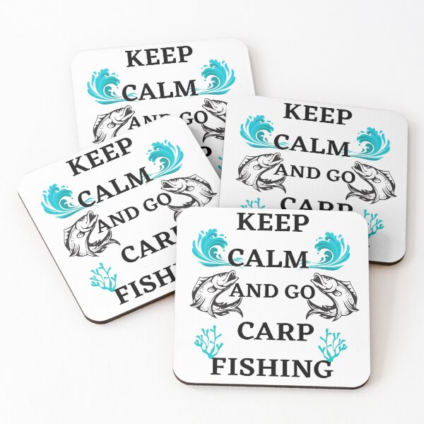 Item preview, keep calm and go carp fishing designed and sold by Innovational.