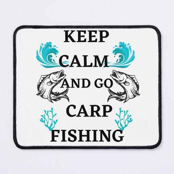 Item preview, keep calm and go carp fishing designed and sold by Innovational.