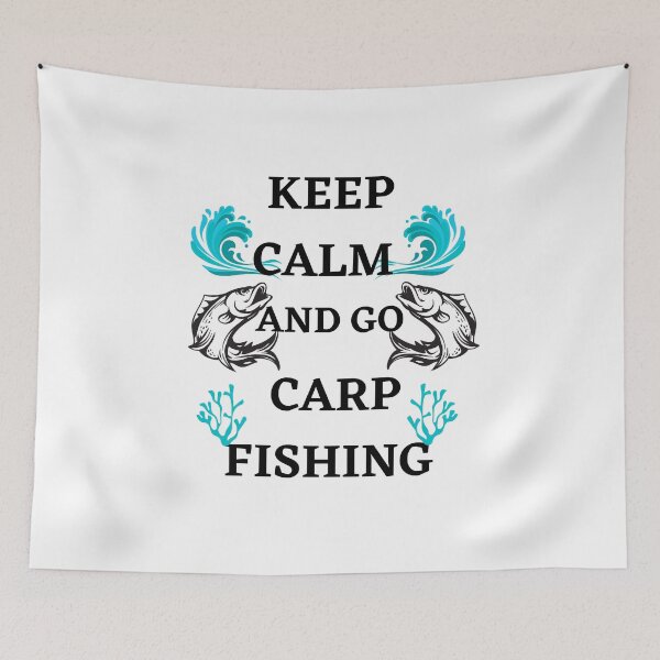 Item preview, keep calm and go carp fishing designed and sold by Innovational.