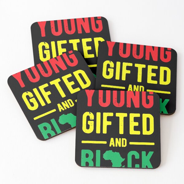 Item preview, Young Gifted and Black Afro American Boys Girls designed and sold by JodyBoling.