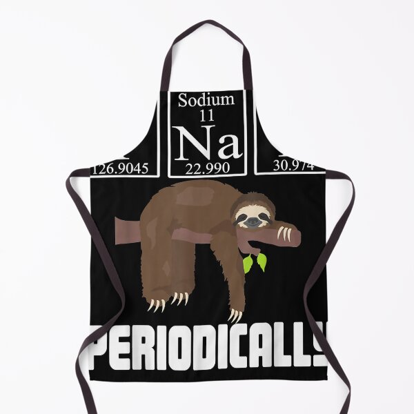 Item preview, I Nap Periodically Sloth Lover Chemistry Lazy Sloth designed and sold by ToriMoriarty.