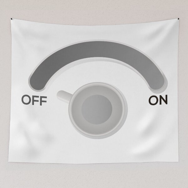 Item preview, Coffee Cup Power Off switch designed and sold by Muditha88.