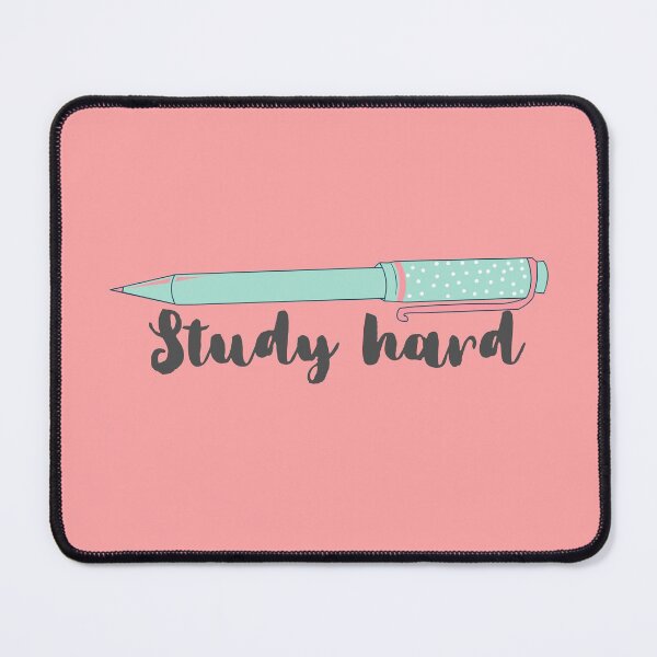 Item preview, Study Hard | Illustration designed and sold by KarolinaPaz.
