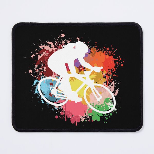 Artikelvorschau, Radfahren Illustrationskunst entworfen und verkauft von MobertsonArt.