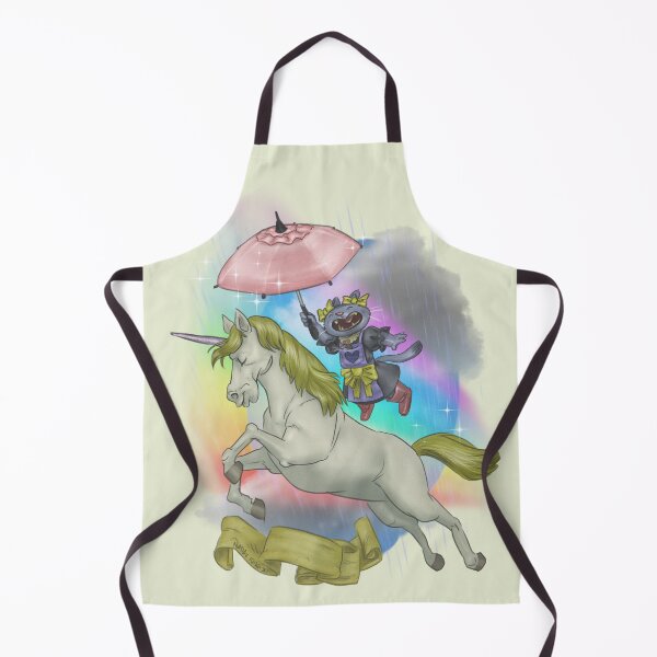 Item preview, Princess Rain Cat and Unicorn with Scroll designed and sold by Hellbeard.