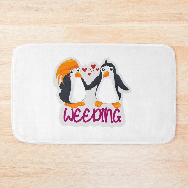 Item preview, Penguin Wedding Greeting: thanksgiving, wedding, event, funny, wedding. designed and sold by comeonyassine21.