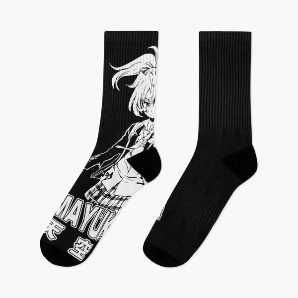 Item preview, Graphic Mayuko Nise character anime black and white designed and sold by ViniciusAze8970.