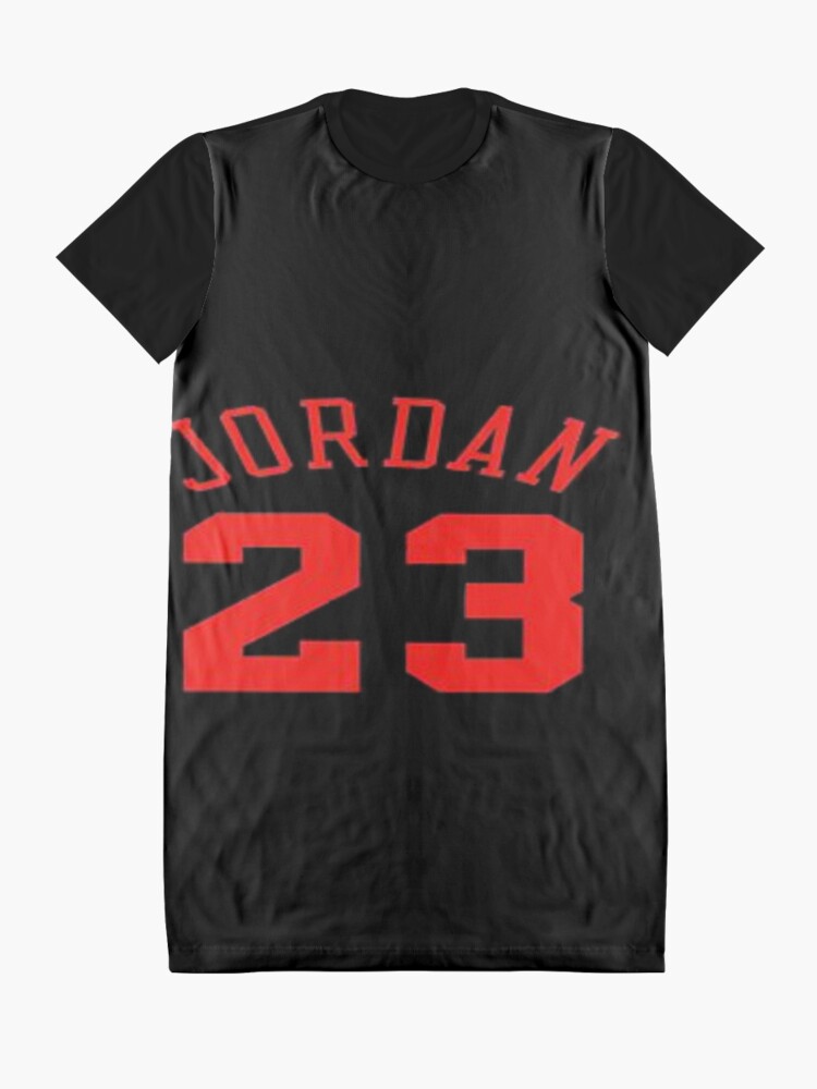 MICHAEL JORDAN ALTERNATE #23 JERSEY Graphic T-Shirt Dress for