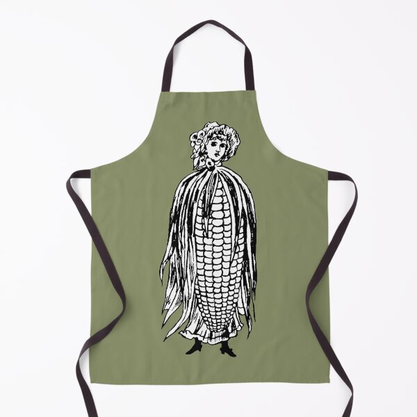 Item preview, Corn Woman Woodcut designed and sold by mamiespaw.