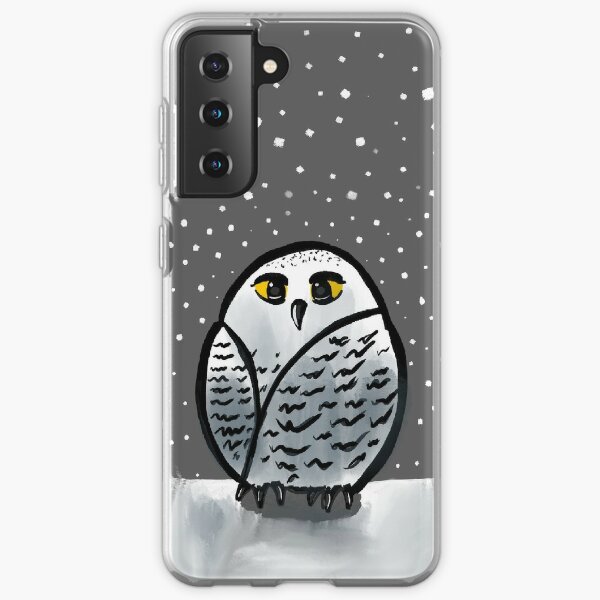 Snowy Owl Illustration  Samsung Galaxy Soft Case