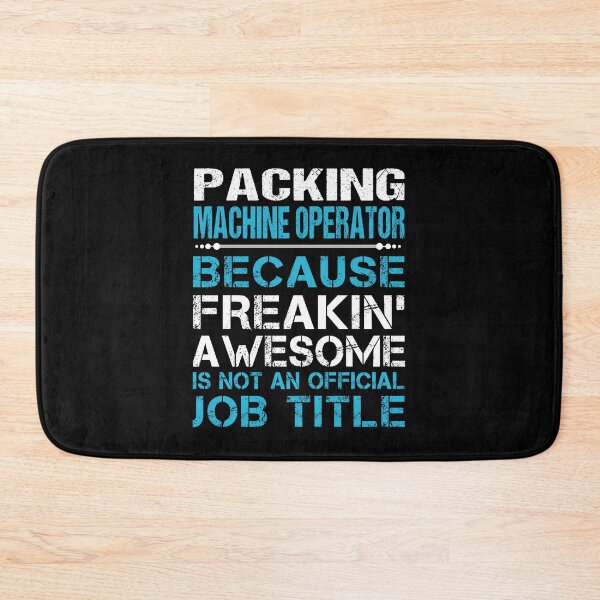 Item preview, Packing Machine Operator T Shirt - Freaking Awesome Job Gift Item Tee designed and sold by oetate4774.