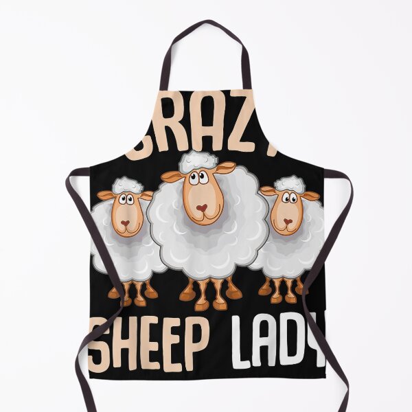 Item preview, Crazy Sheep Lady Farmers Sheep Lover Women T-Shirt.png designed and sold by StephanieHar1.