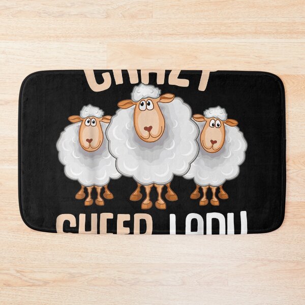 Item preview, Crazy Sheep Lady Farmers Sheep Lover Women T-Shirt.png designed and sold by StephanieHar1.