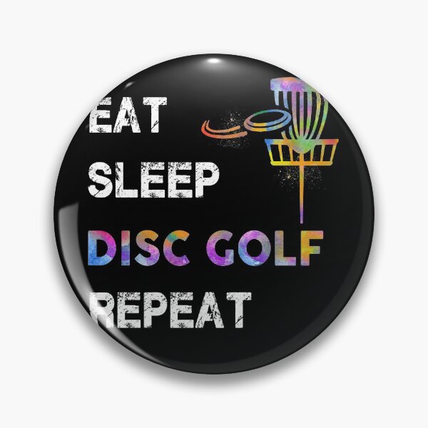 Item preview, Disc Golf Watercolor Eat Sleep designed and sold by VickyCloset.