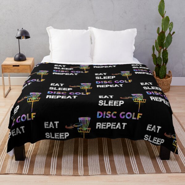 Item preview, Disc Golf Watercolor Eat Sleep designed and sold by VickyCloset.