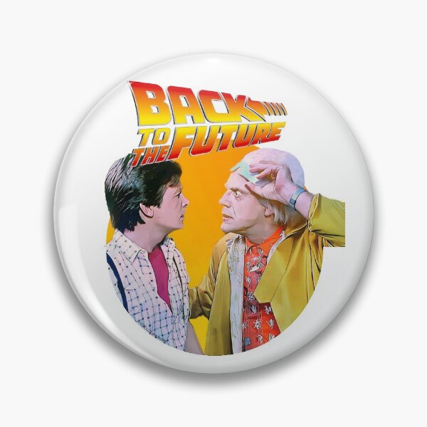 Item preview, Back To The Future - Marty and Doc going to the future designed and sold by artsbyleo.