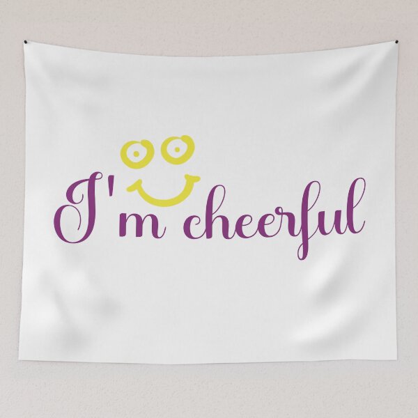 Item preview, I am cheerful designed and sold by StimulusArt.