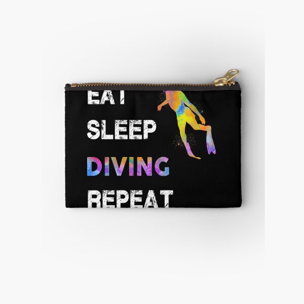 Item preview, Diving Watercolor Eat Sleep designed and sold by VickyCloset.